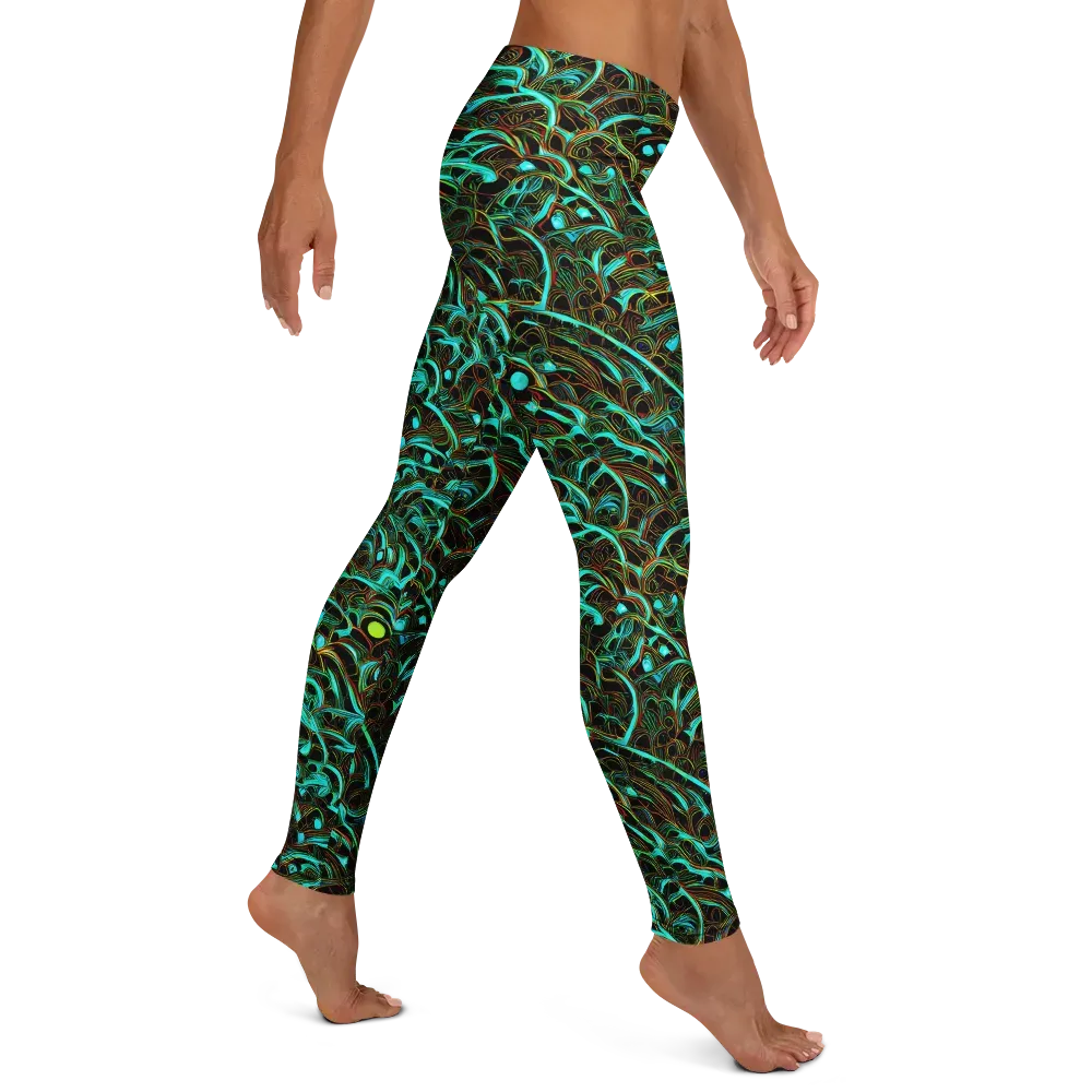 Dark Matter Drift on Leggings — Right