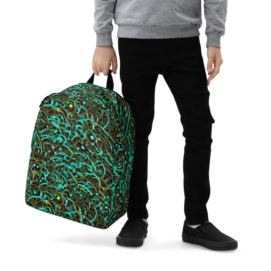 Dark Matter Drift on Minimalist Backpack — Zoomed-in