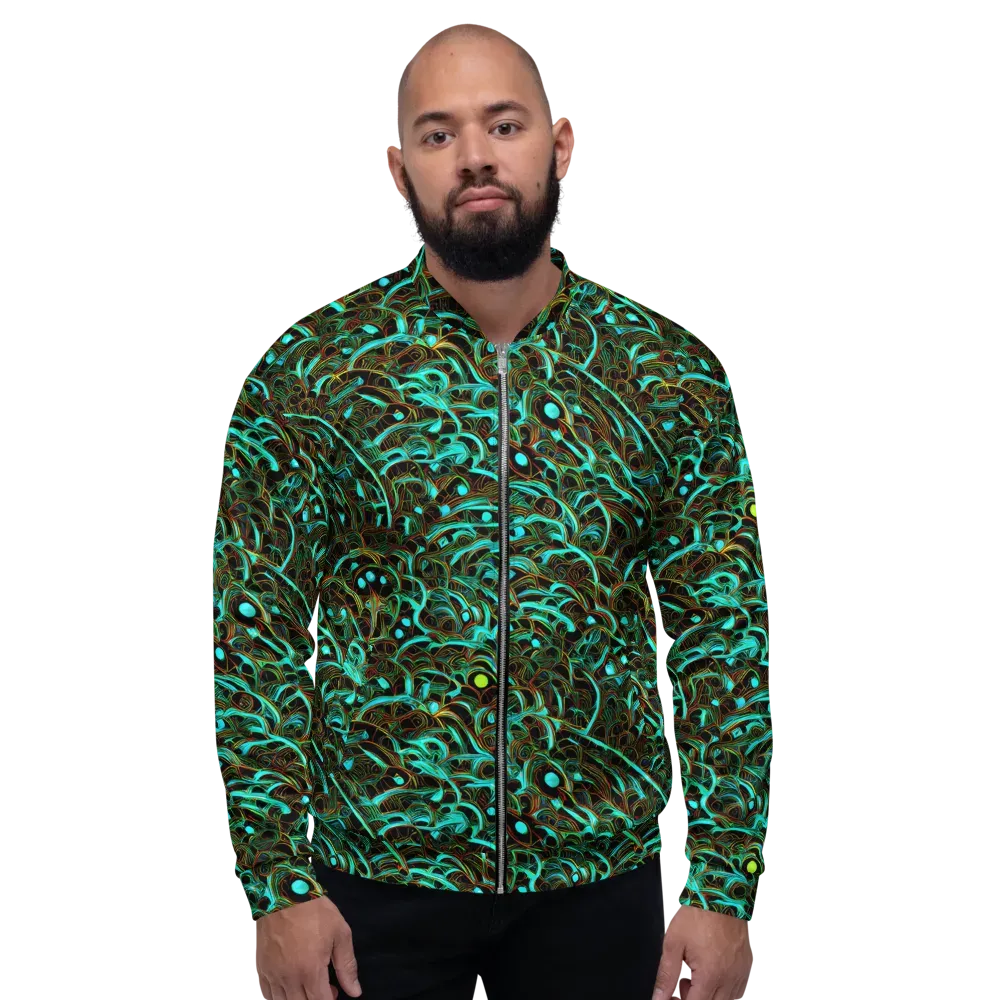 Dark Matter Drift on Bomber Jacket — Front