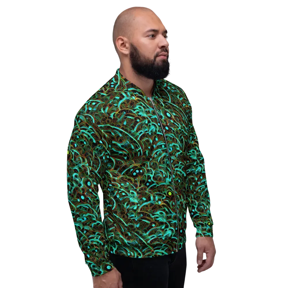 Dark Matter Drift on Bomber Jacket — Right