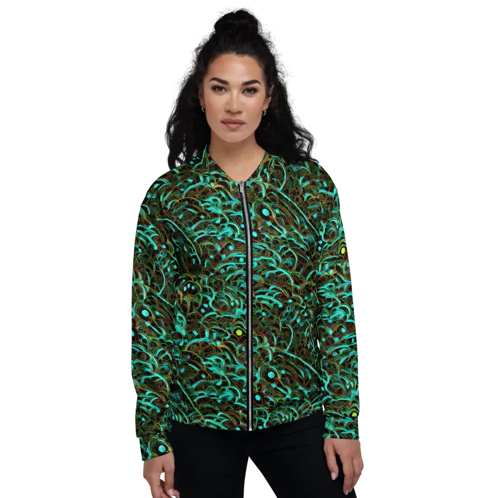 Dark Matter Drift on Bomber Jacket — Front