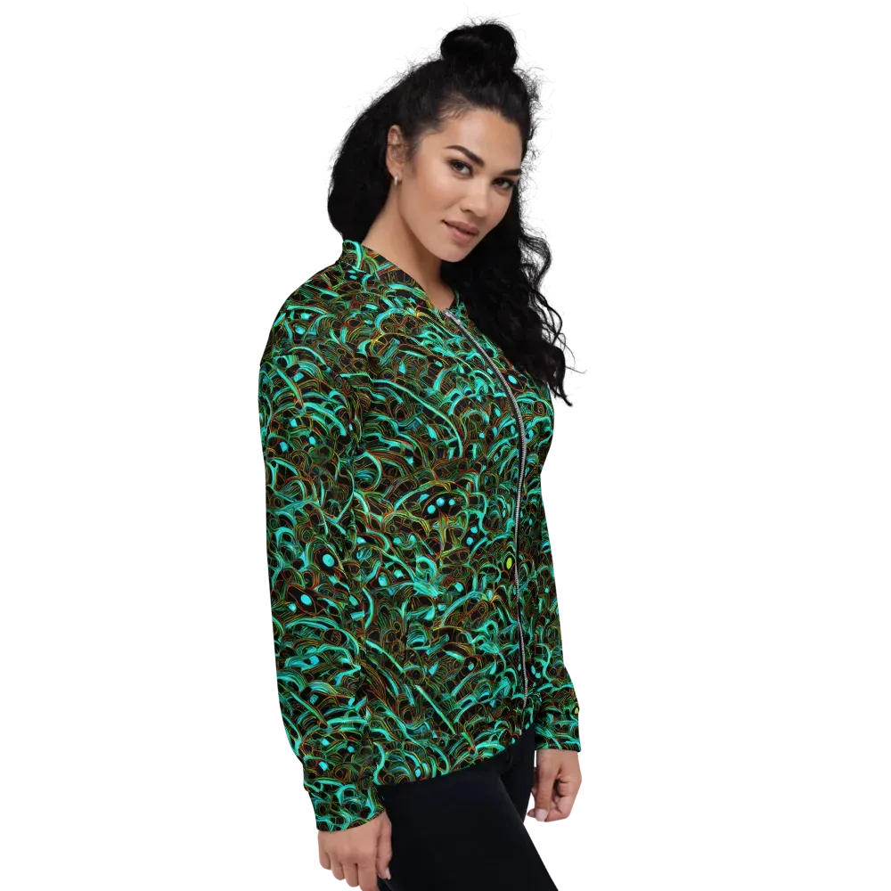 Dark Matter Drift on Bomber Jacket — Right