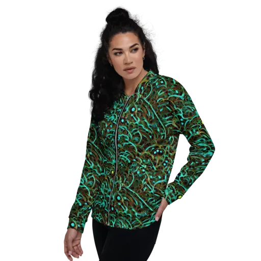 Dark Matter Drift on a Bomber Jacket