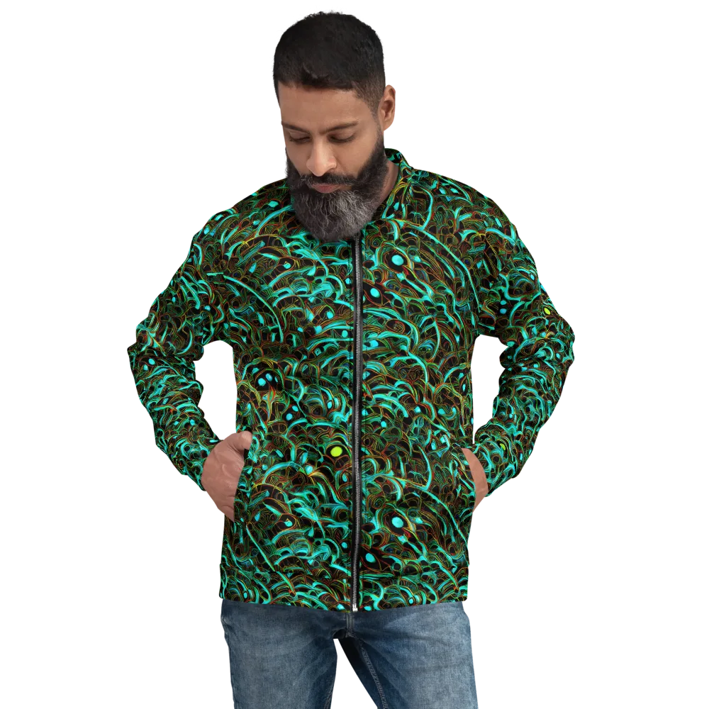 Dark Matter Drift on Bomber Jacket — Front