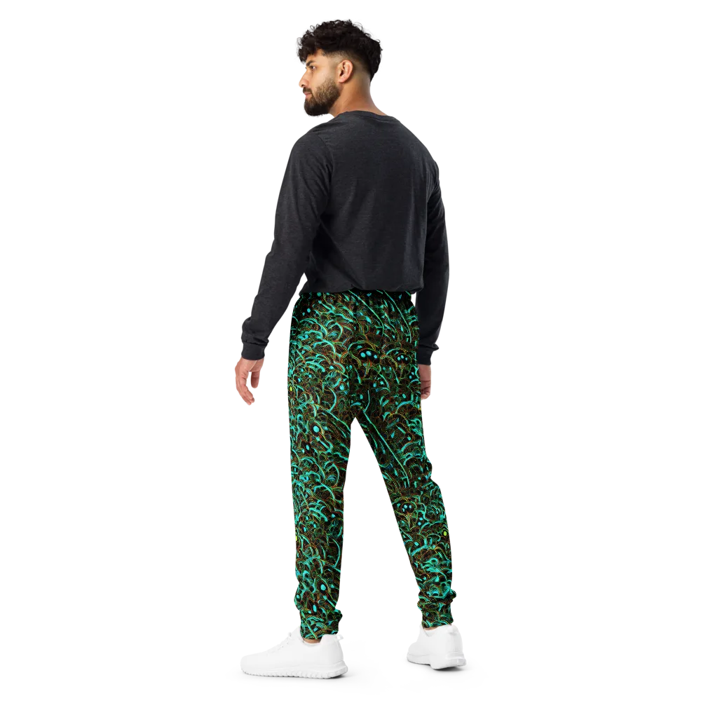 Dark Matter Drift on Men's Joggers — Back