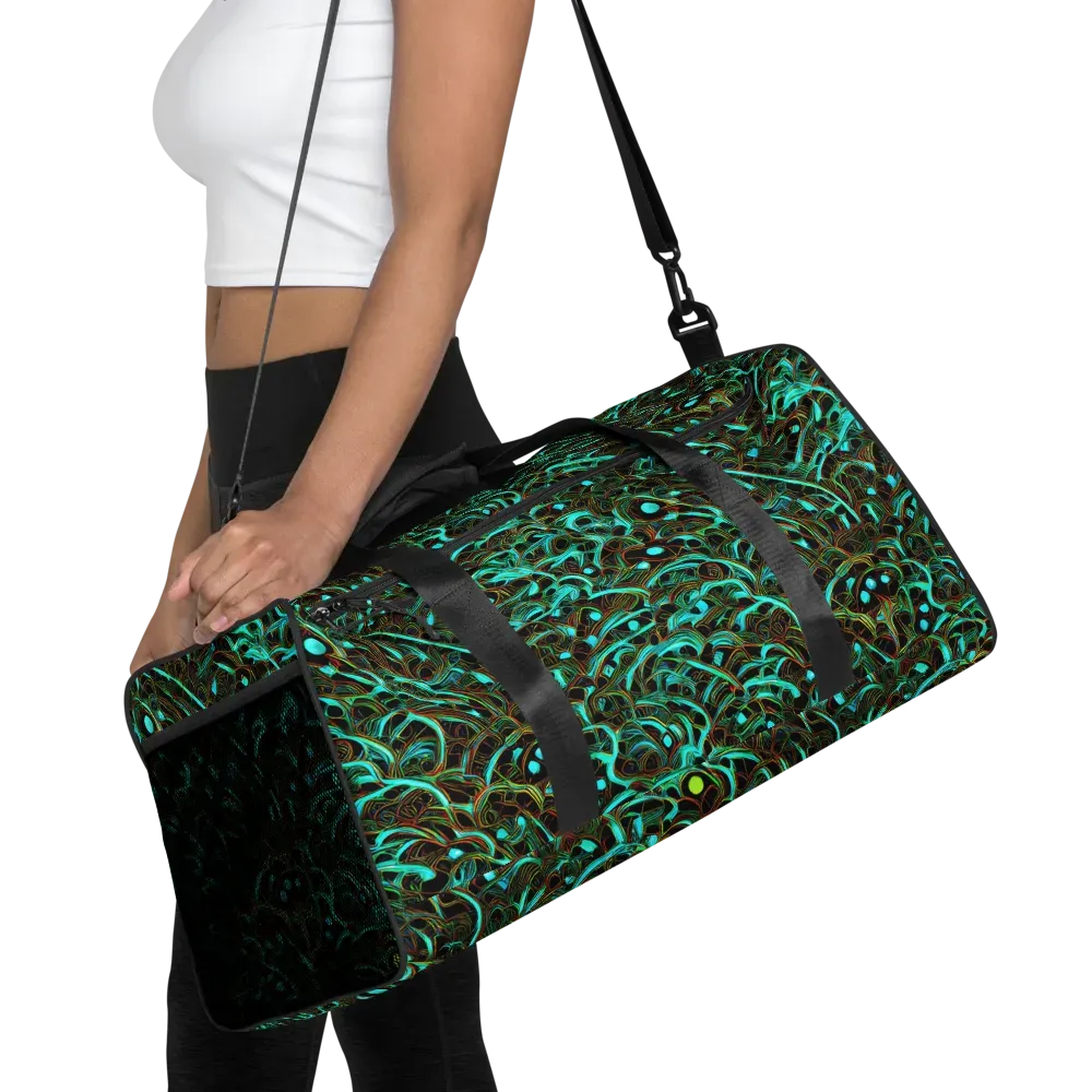 Dark Matter Drift on Duffle Bag — Front