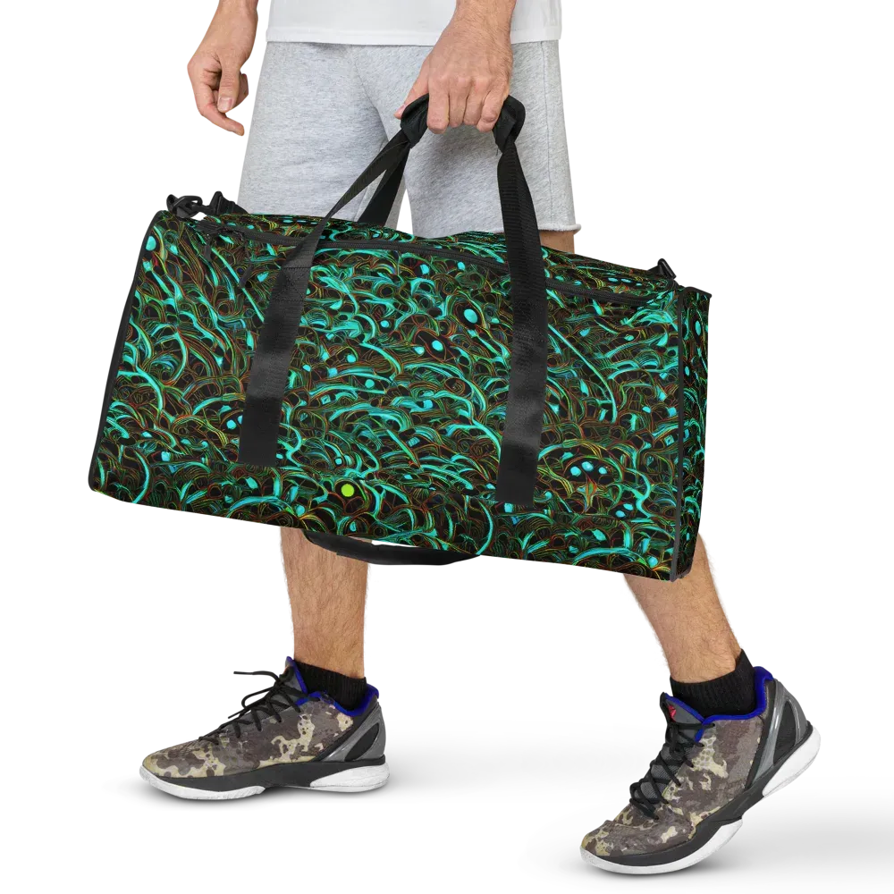 Dark Matter Drift on Duffle Bag — Front