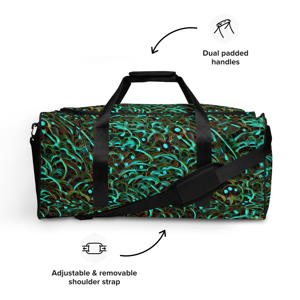 Dark Matter Drift on Duffle Bag — Front