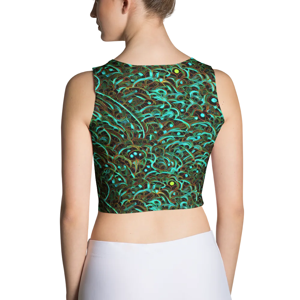 Dark Matter Drift on Crop Top — Back
