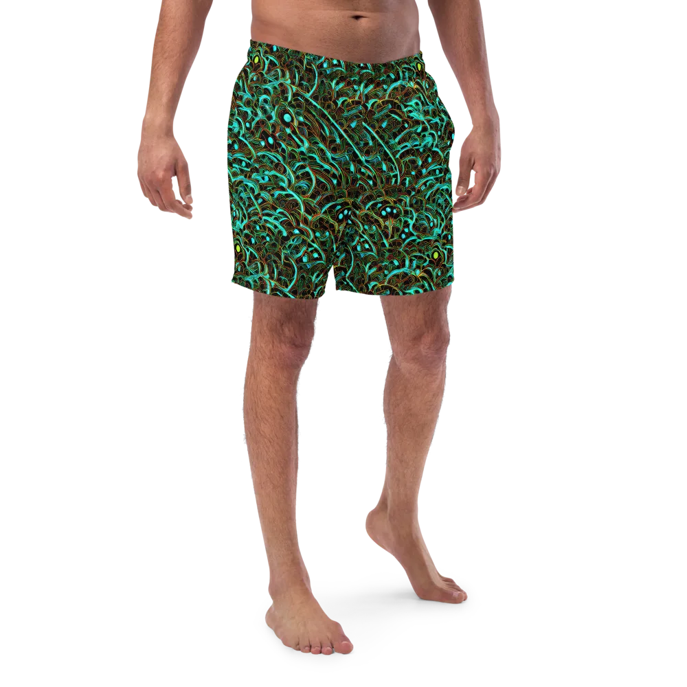Dark Matter Drift on Swim Trunks — Front