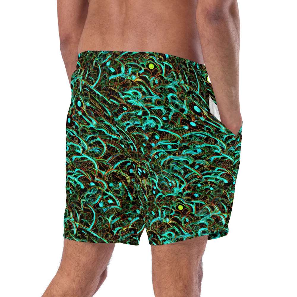 Dark Matter Drift on Swim Trunks — Right Back