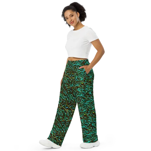 Dark Matter Drift on a Wide-Leg Pants