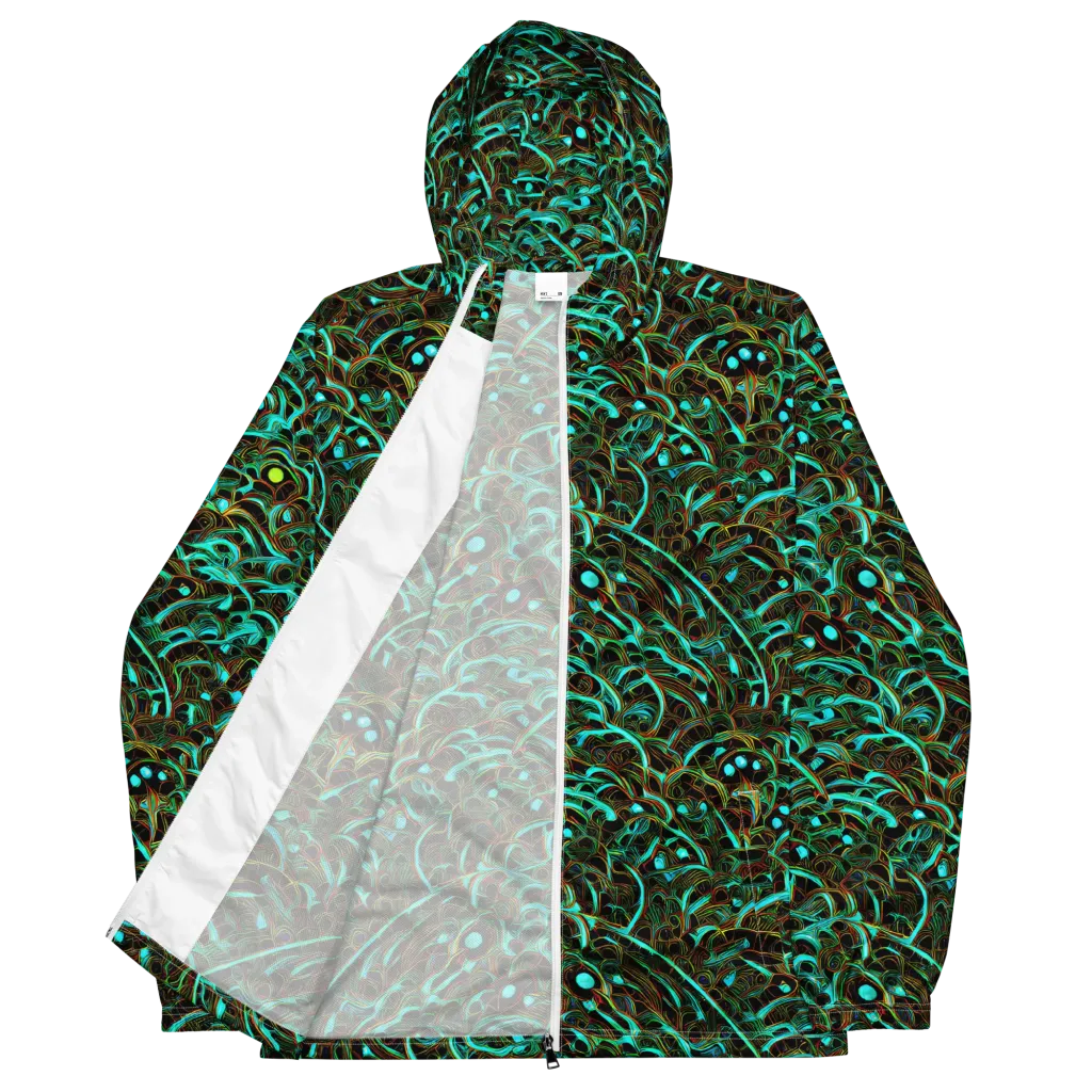 Dark Matter Drift on Men's Windbreaker — Front