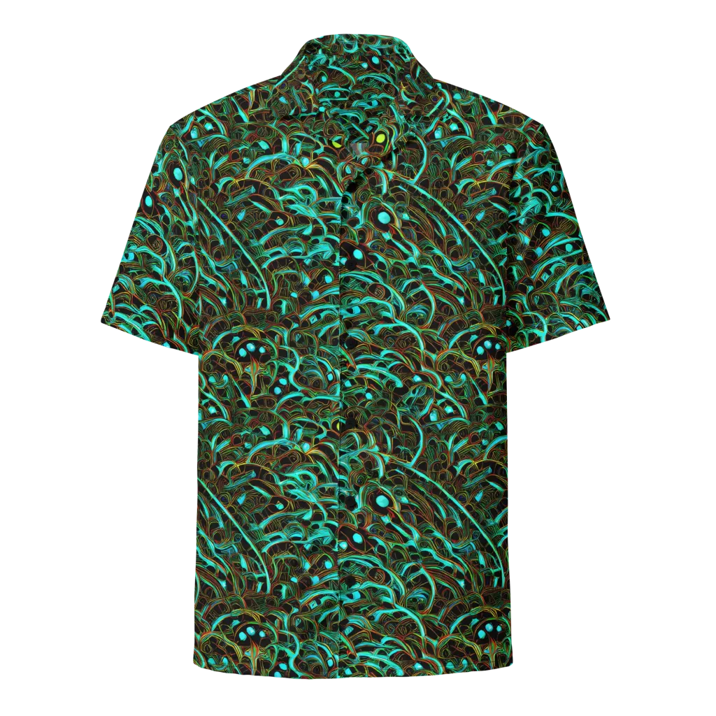 Dark Matter Drift on Button Shirt — Front