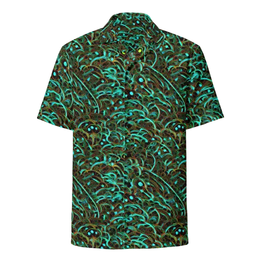 Dark Matter Drift on a Button Shirt