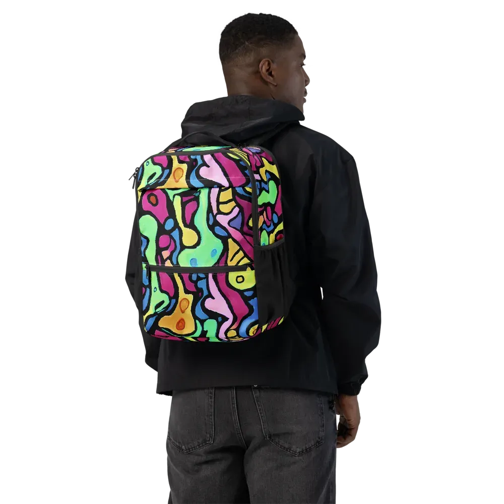 Pop Oracle on Utility Backpack — Back