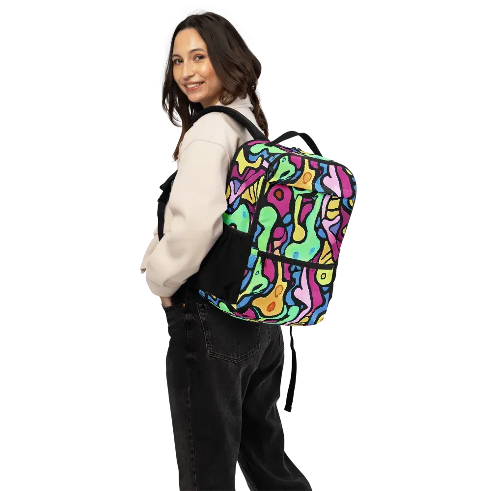 Pop Oracle on Utility Backpack — Back