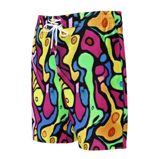 Pop Oracle on a Men's Board Shorts