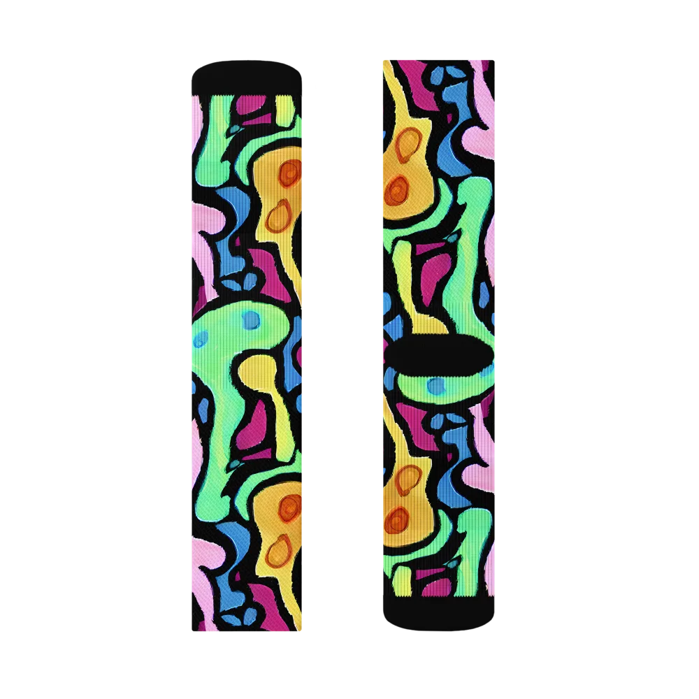 Pop Oracle on Socks — Left Sock