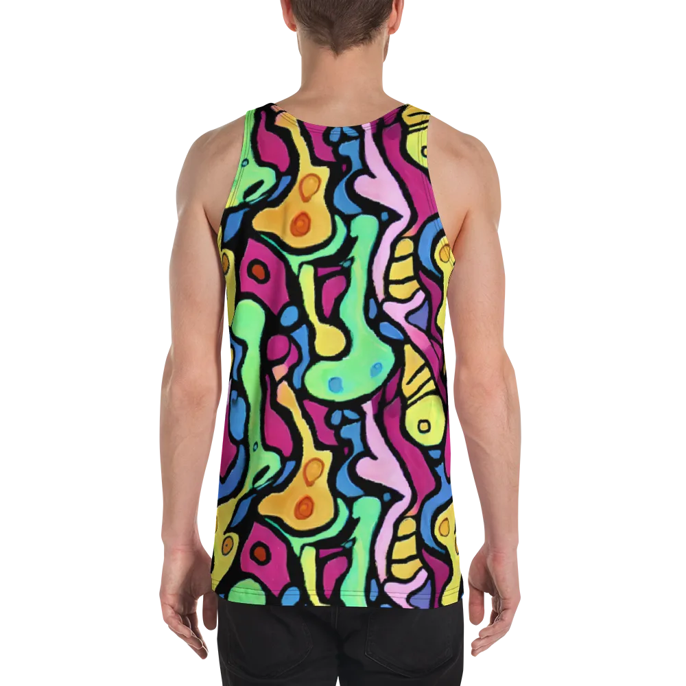 Pop Oracle on Men's Tank Top — Back