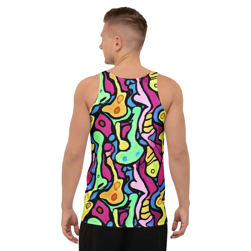 Pop Oracle on Men's Tank Top — Back