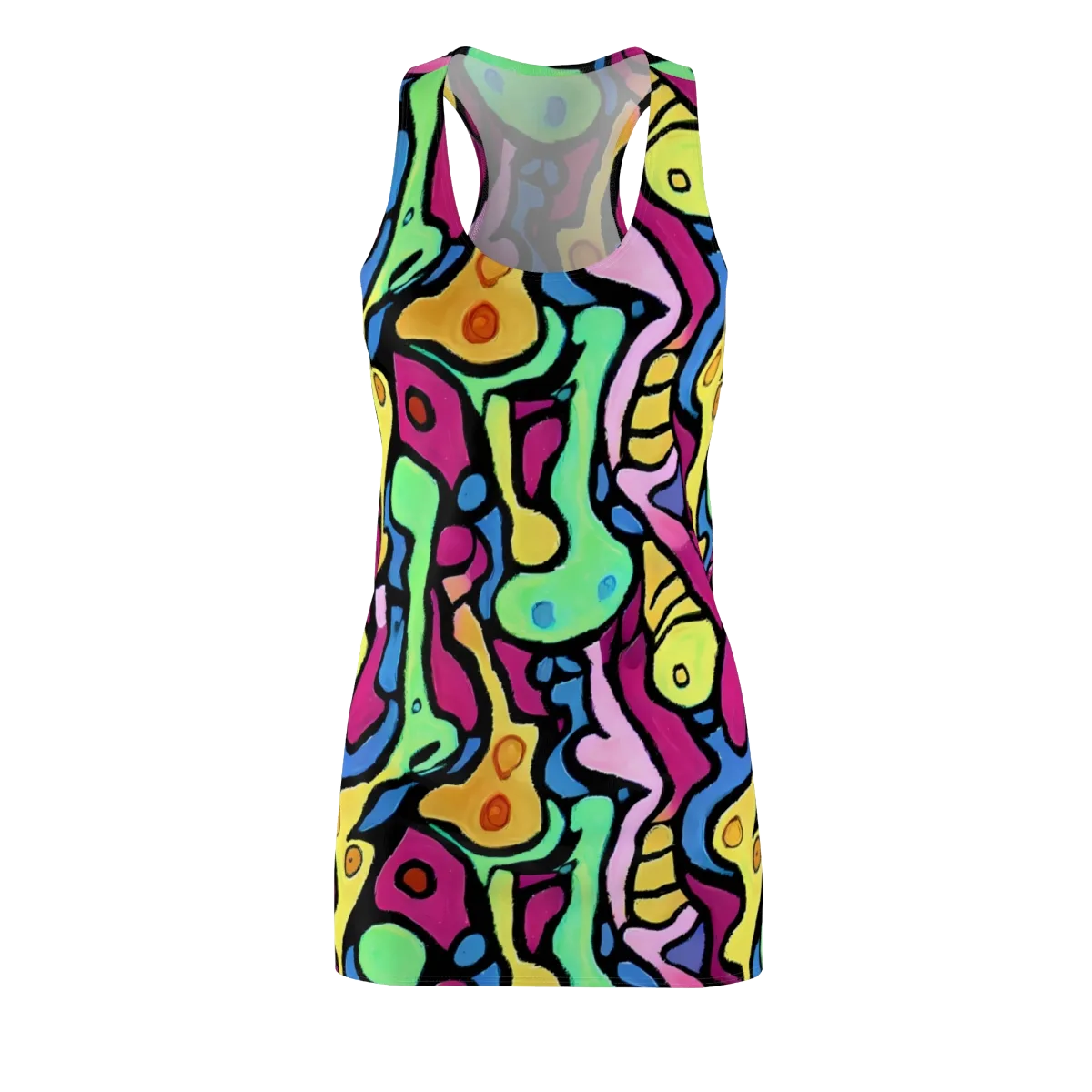Pop Oracle on Racerback Dress — Front