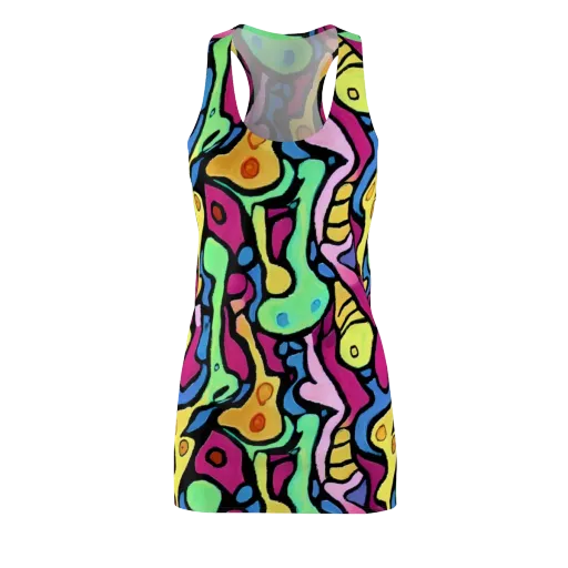 Pop Oracle on a Racerback Dress