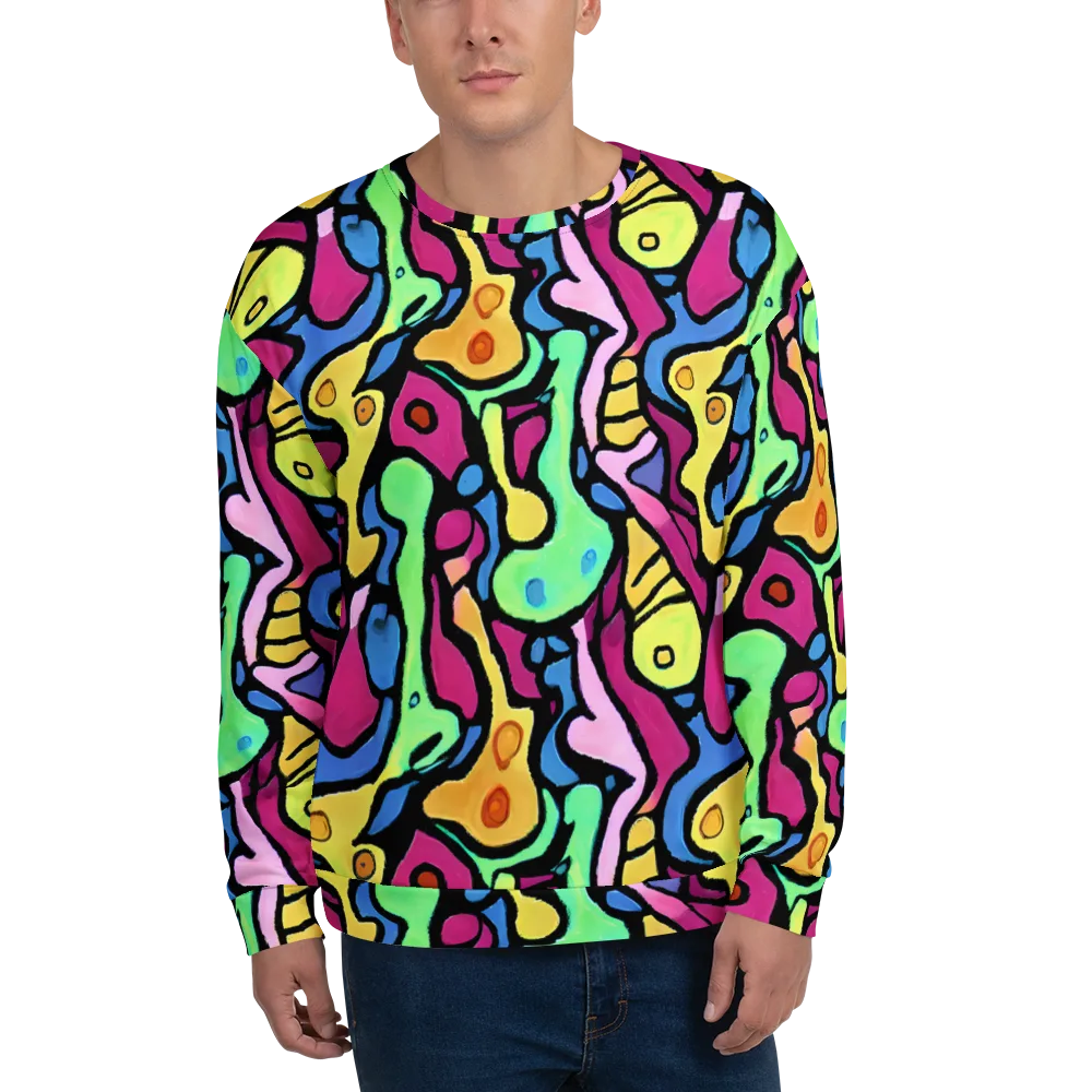 Pop Oracle on Sweatshirt — Front