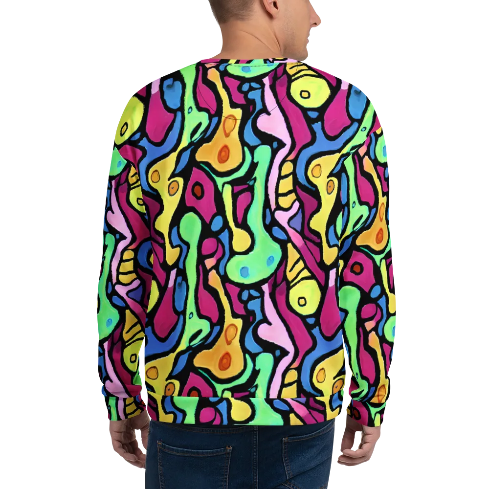 Pop Oracle on Sweatshirt — Back