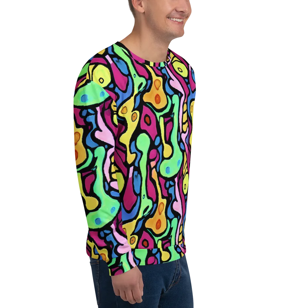 Pop Oracle on Sweatshirt — Right Front
