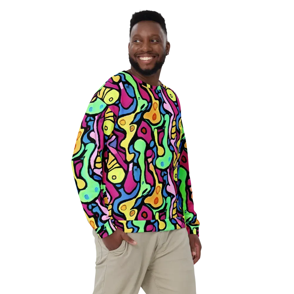Pop Oracle on Sweatshirt — Front