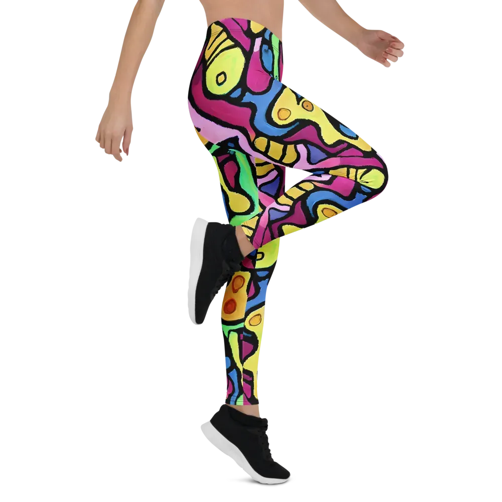 Pop Oracle on Leggings — Right