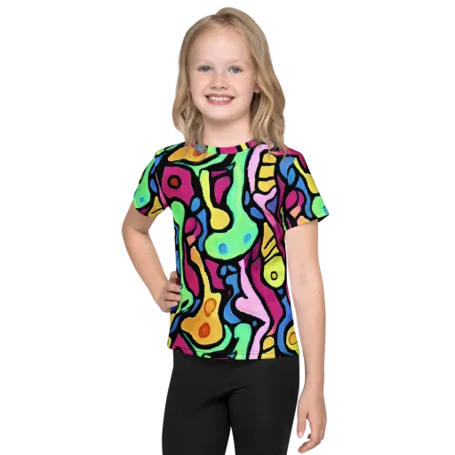 Pop Oracle on a Kids Crew Neck T-Shirt