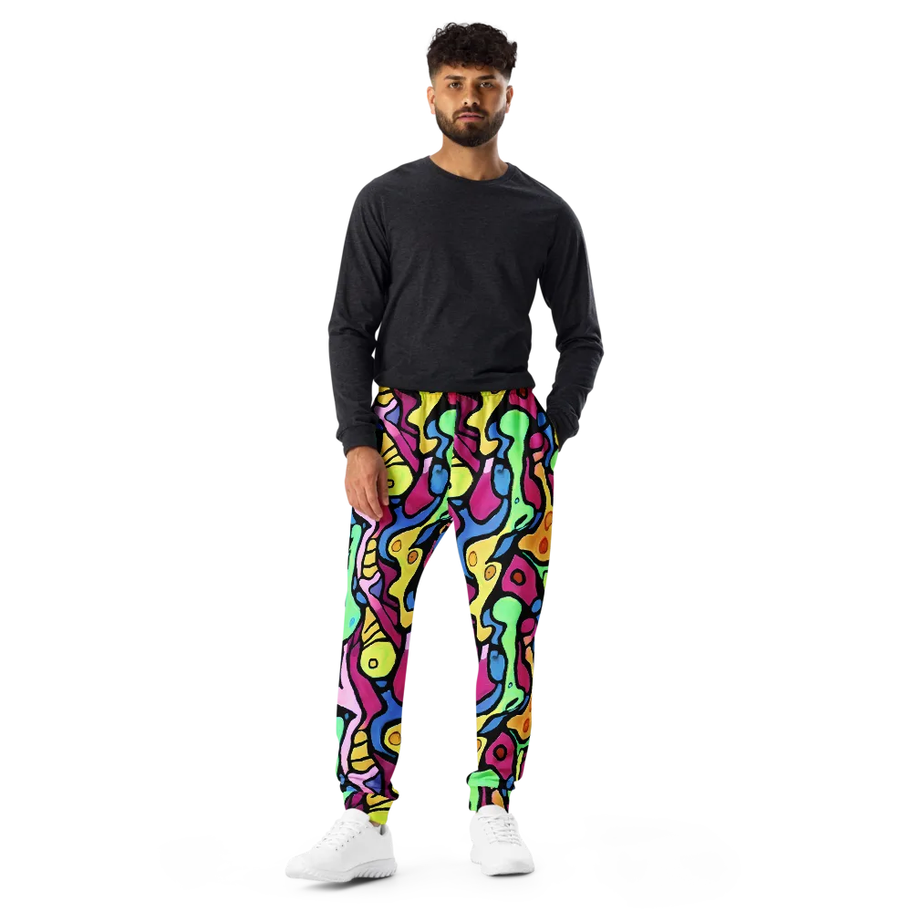 Pop Oracle on Men's Joggers — Front