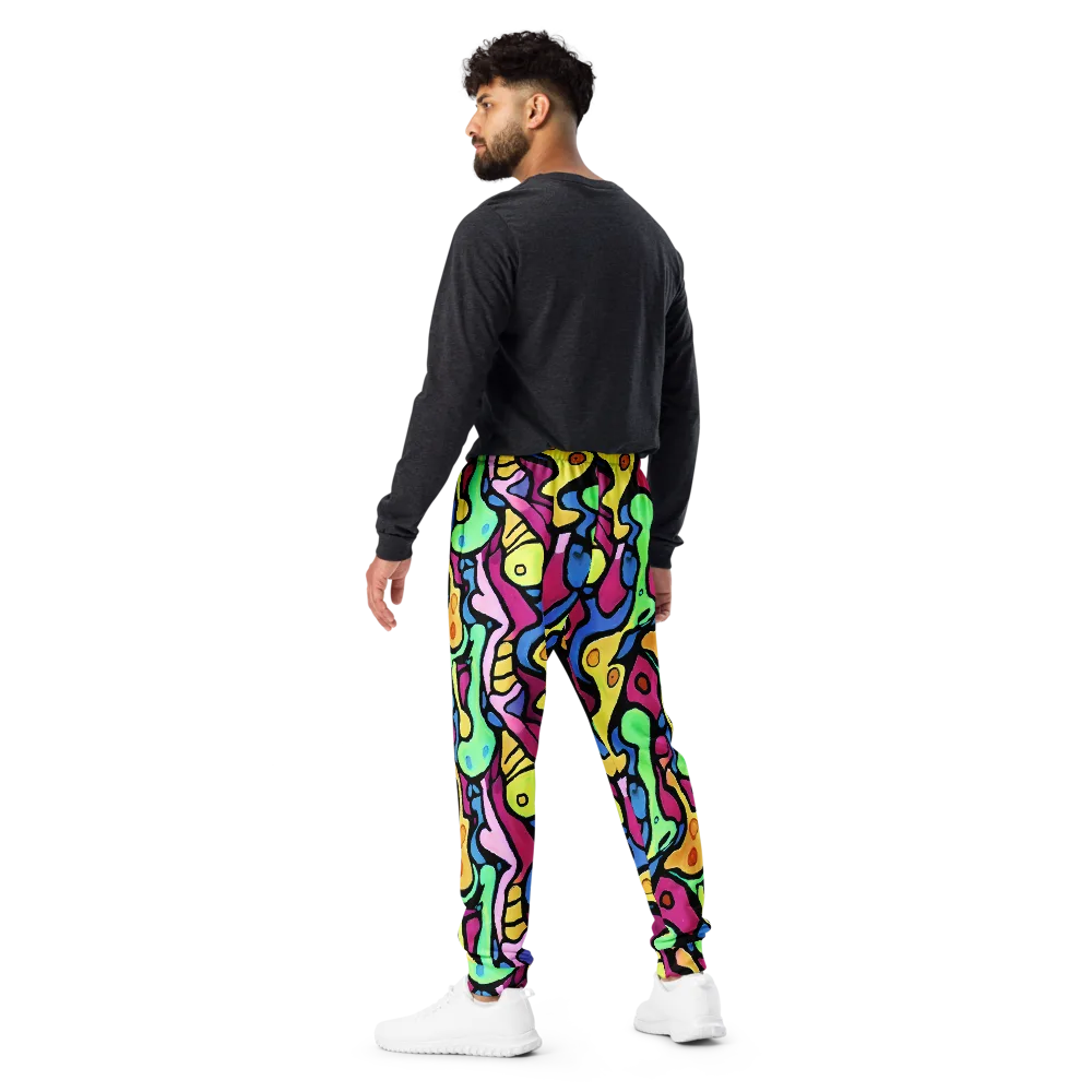 Pop Oracle on Men's Joggers — Back