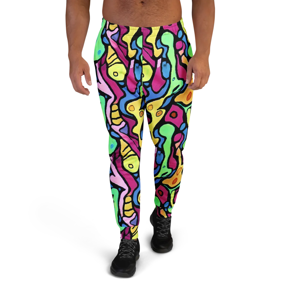 Pop Oracle on Men's Joggers — Front
