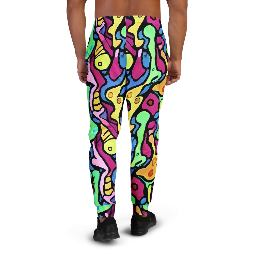 Pop Oracle on Men's Joggers — Back