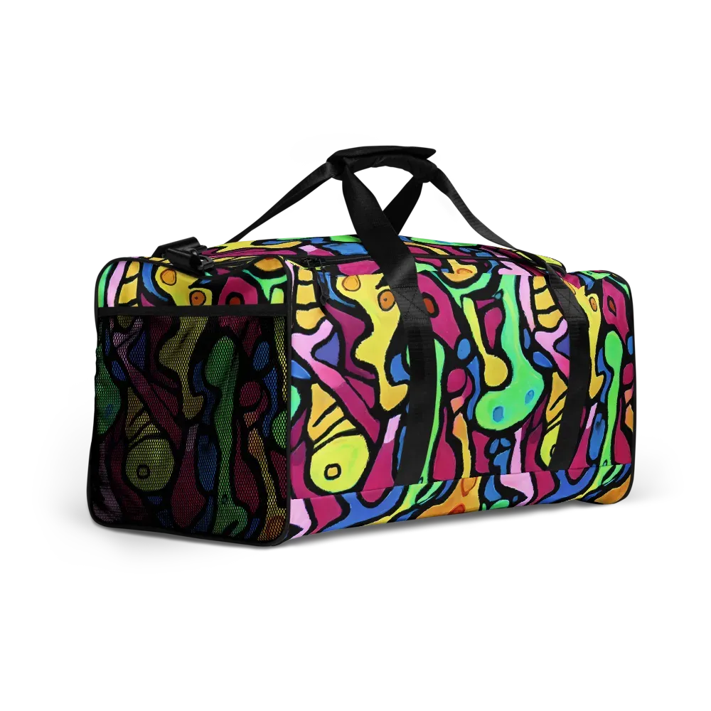 Pop Oracle on Duffle Bag — Right Front