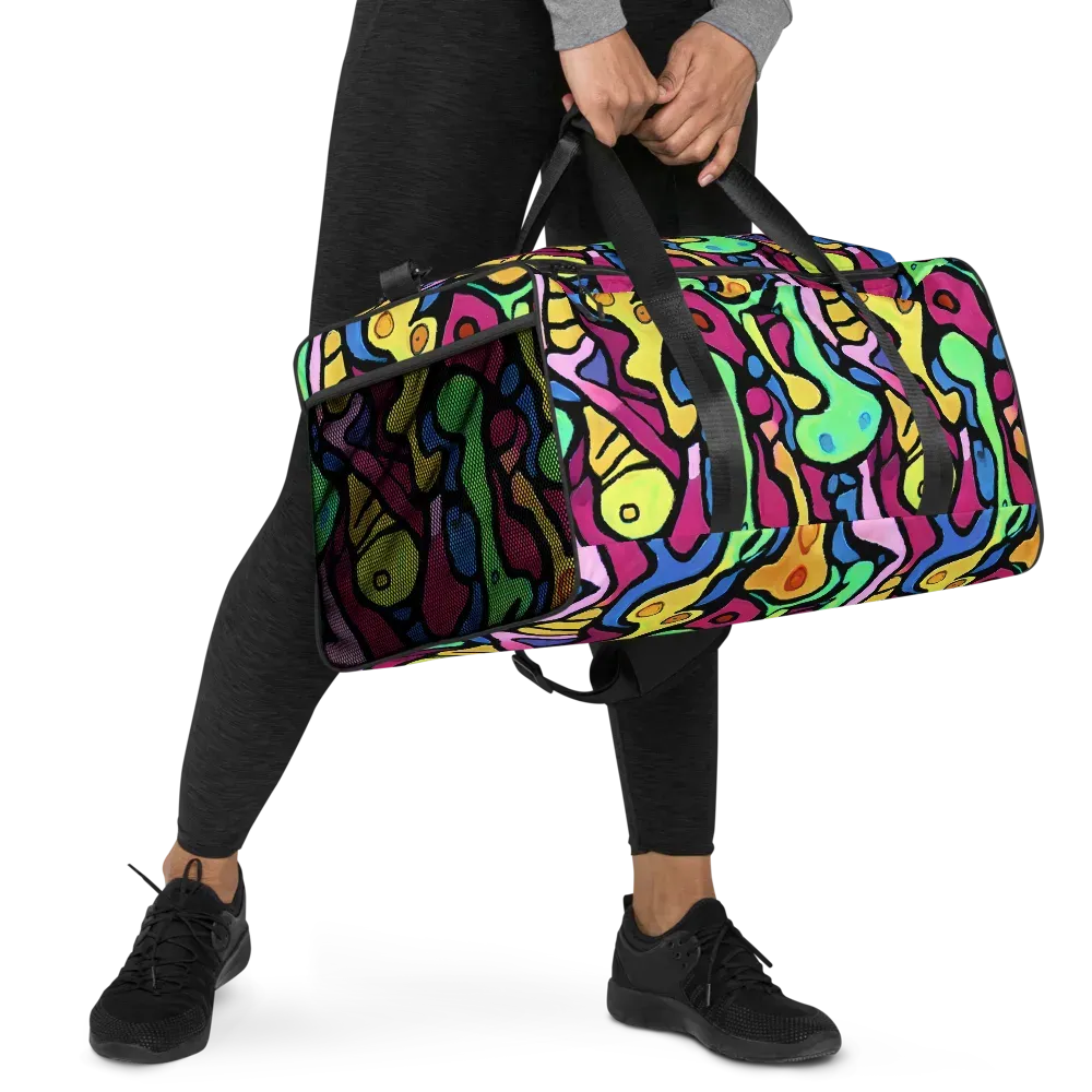 Pop Oracle on Duffle Bag — Right Front