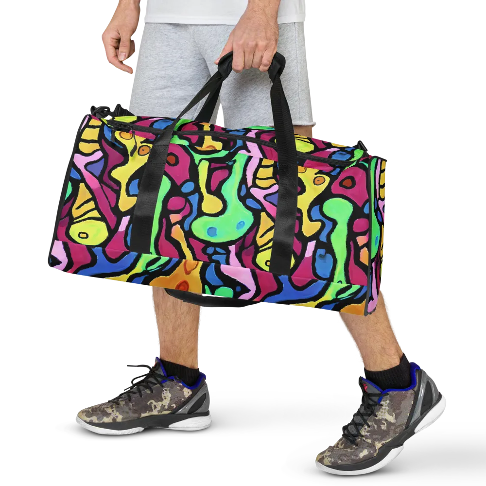 Pop Oracle on Duffle Bag — Front