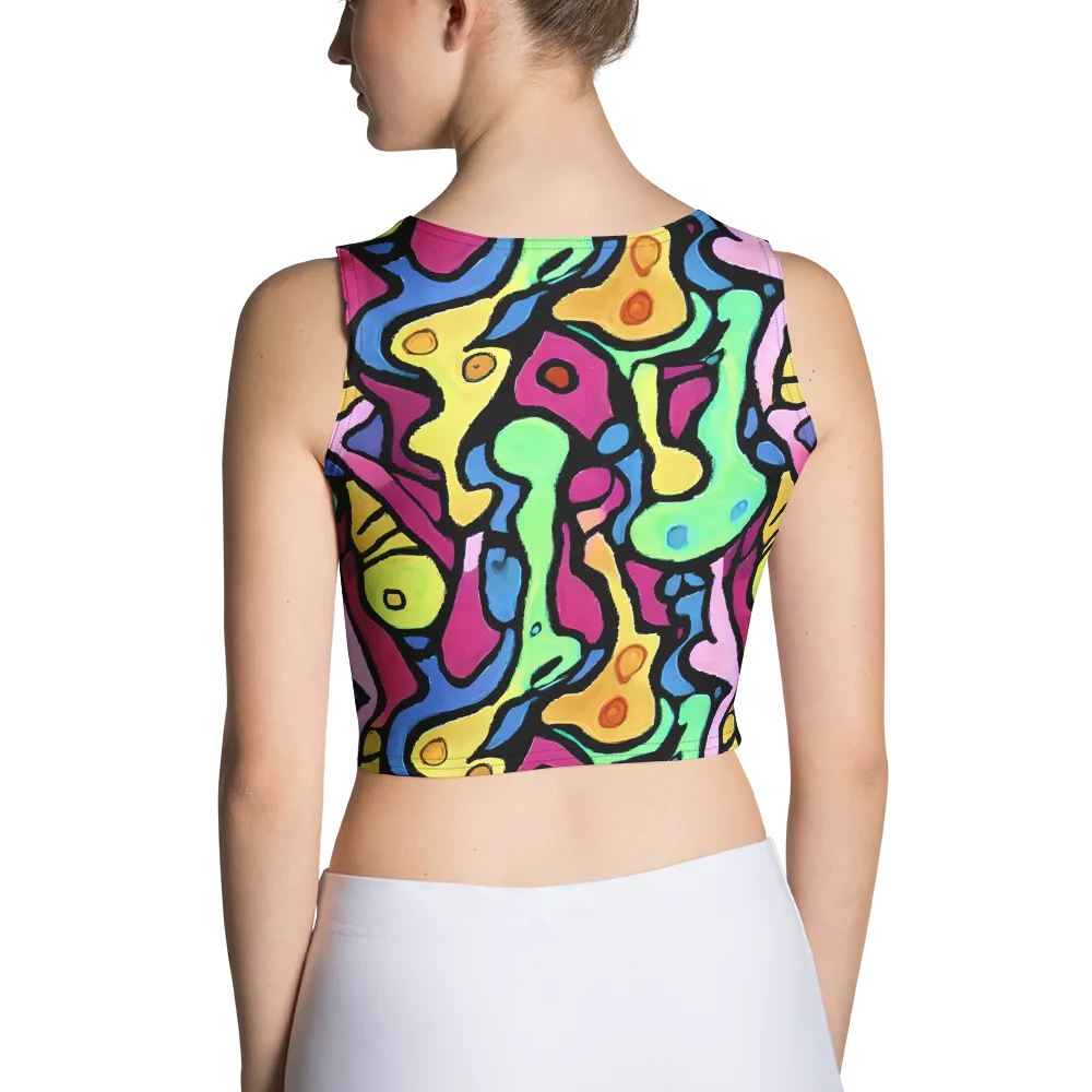 Pop Oracle on Crop Top — Back