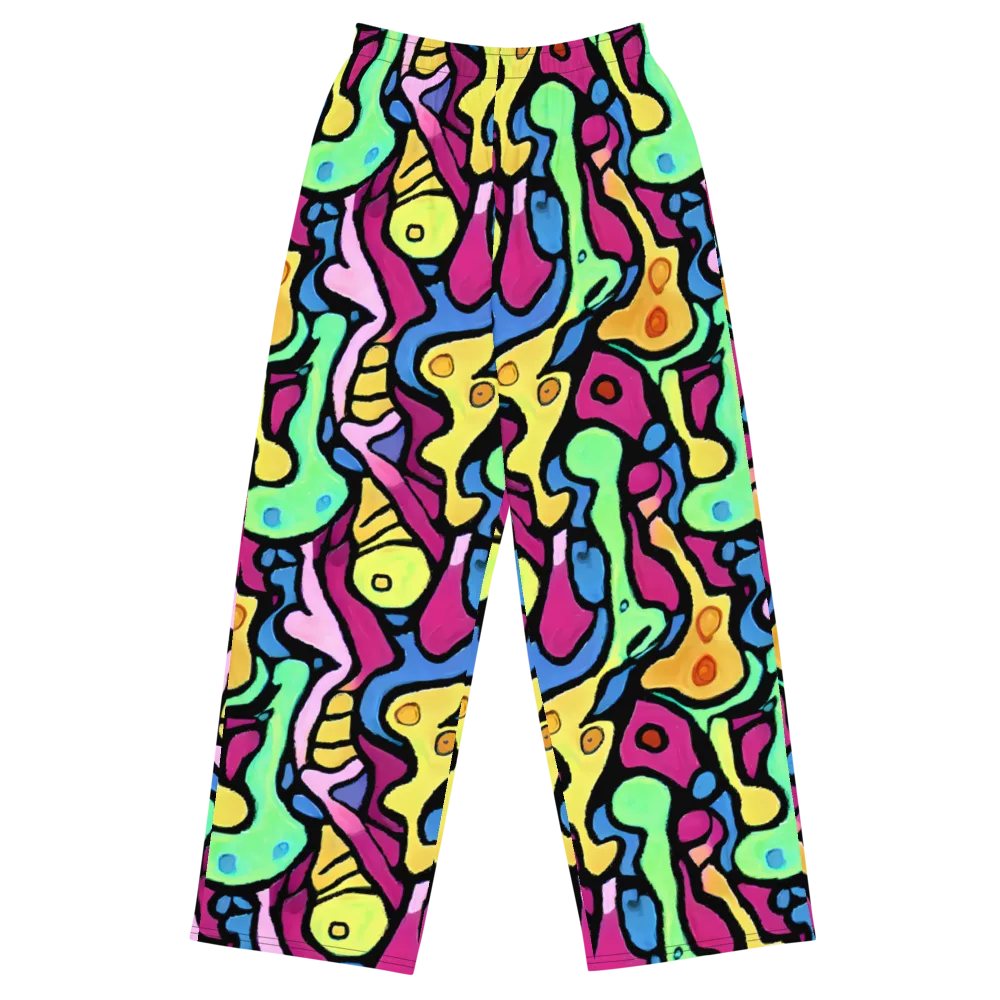 Pop Oracle on Wide-Leg Pants — Front