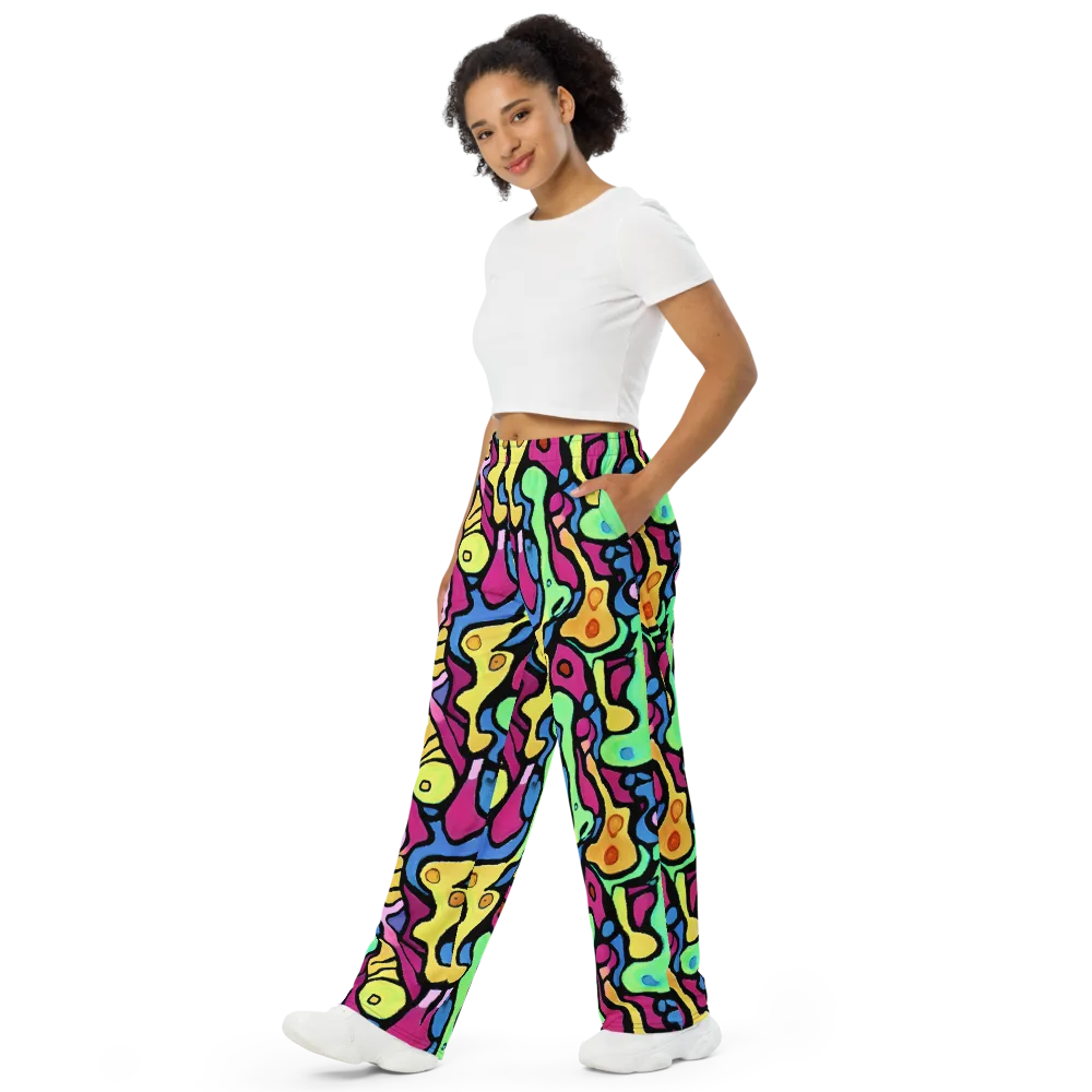 Pop Oracle on Wide-Leg Pants — Left Front