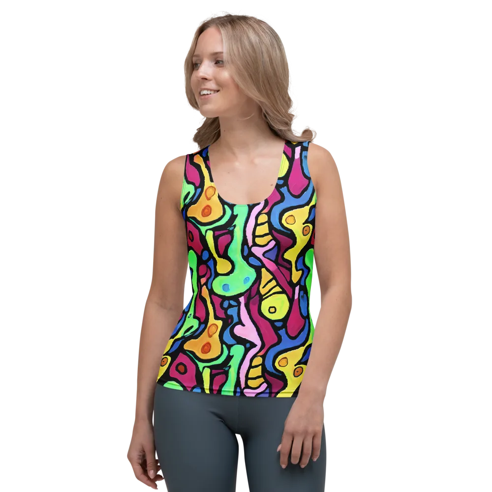 Pop Oracle on Women's Tank Top — Front