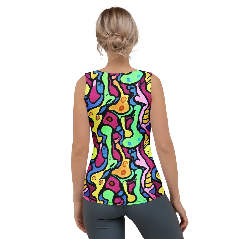 Pop Oracle on Women's Tank Top — Back