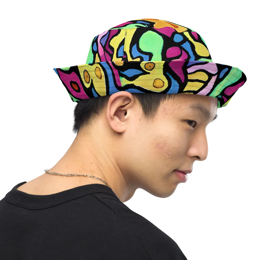 Pop Oracle on Reversible Bucket Hat — Right Outside