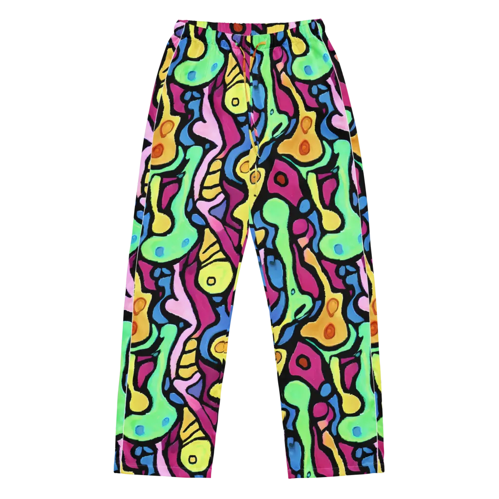 Pop Oracle on Women's Pajama Pants — Front