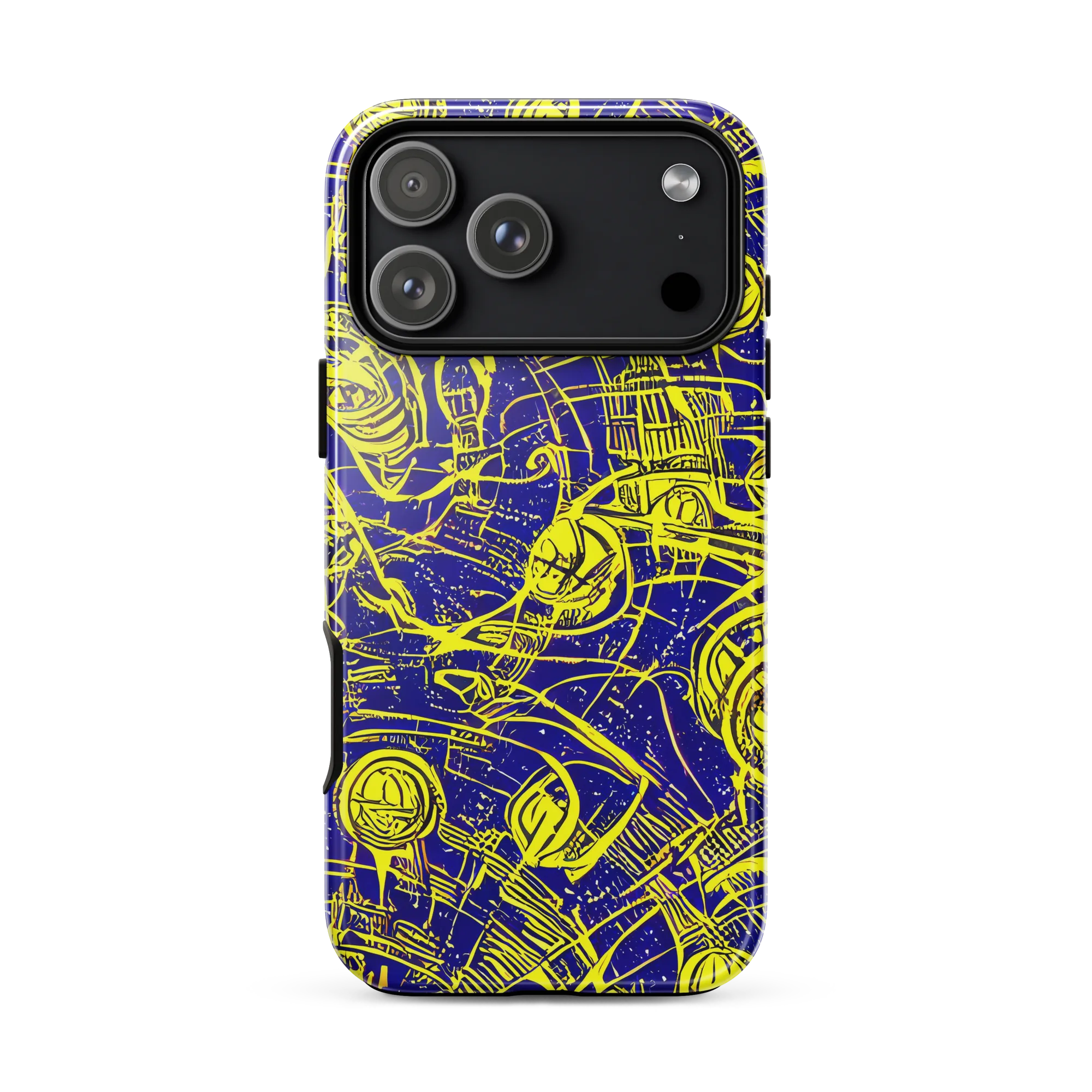 Neon Astronaut on Tough Case for iPhone® — Front