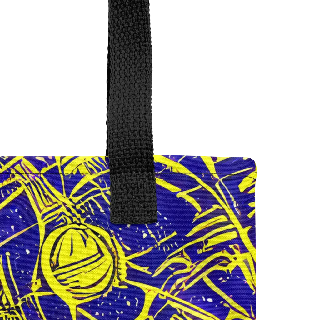 Neon Astronaut on Tote Bag — Product details
