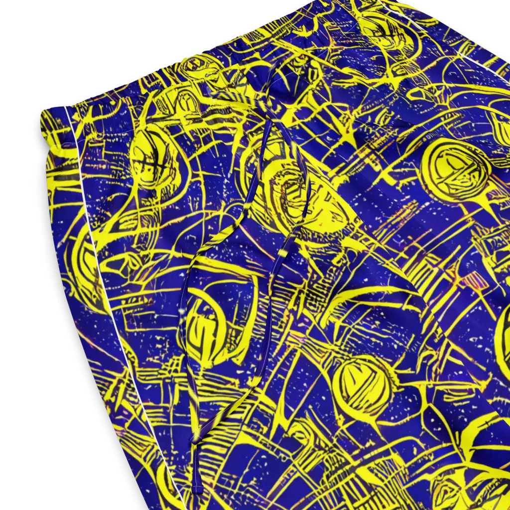 Neon Astronaut on Women's Pajama Pants — Product details